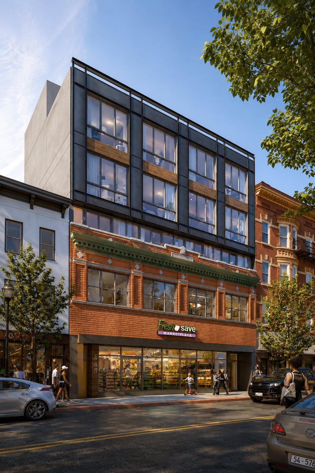 Building renovation and addition project