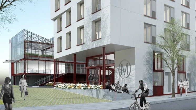 Commercial retail development
